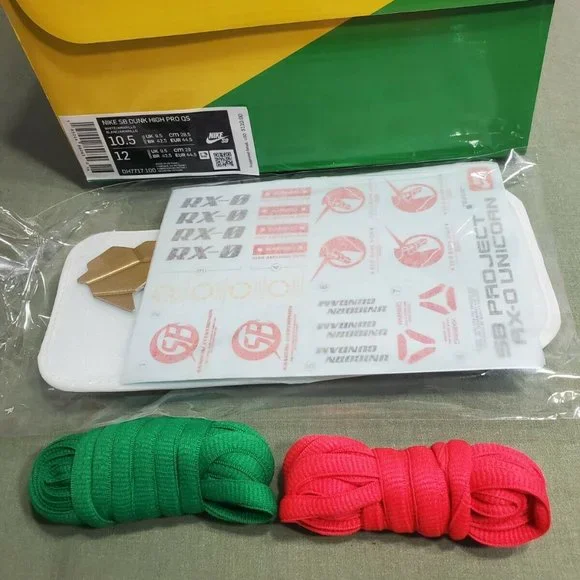 Size 10.5M - Nike SB Dunk High RX-0 Unicorn Gundam (DH7717-100). Conditi… - Picture 8 of 8